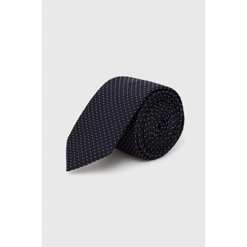 Hugo hodvábna kravata 50494297 tmavomodrá