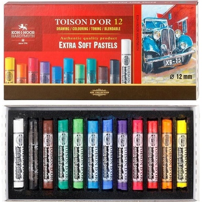 KOH-I-NOOR Pastel extra soft Toison D'or 12 ks