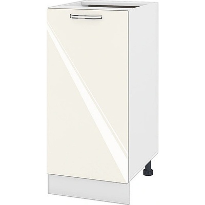 ИРИМ Долен кухненски шкаф Сити БФ-Крийм гланц-11-21 40 см