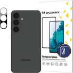 Wozinsky Закалено стъкло за камера 9H за Samsung Galaxy S24 Plus - Черен KP32883