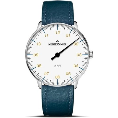 MeisterSinger NES901G Tmavě modrý kožený řemínek