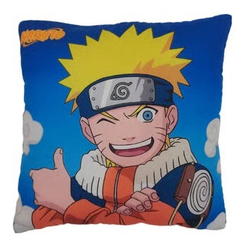 Naruto Shippuden Polštář Naruto and Sasuke 40x40