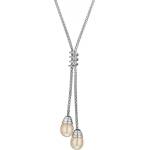 Swan Колие със сладководни бели перли IHL0053W Swan