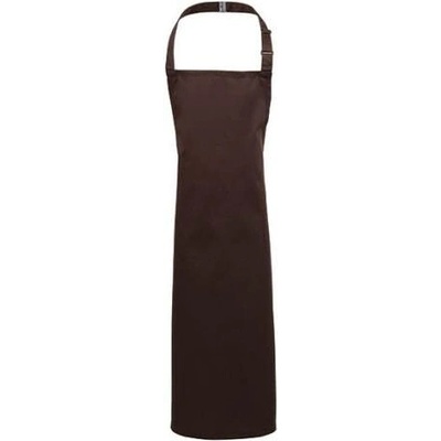 Premier Workwear Dětská zástěra dlouhá PR149 Brown Pantone 476 43x53cm
