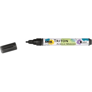 Kreul Triton Маркер за текстил 1 - 3 mm Black 1 бр (17709)