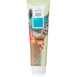 Wella Color Fresh Интензивна възстановяваща цветна маска цвят Mint 150ml