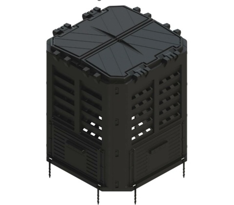 Rojaplast 360 L čierny