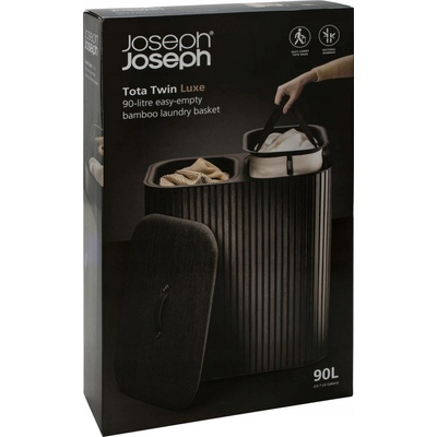 Joseph Joseph Tota Luxe 90 l černý