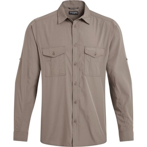 Craghoppers Мъжка риза с копчета Craghoppers Kiwi II Long Sleeved Shirt - Pebble - размер 4XL (033-2847-0417)