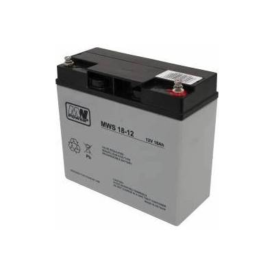 MW Power Battery VRLA AGM MWS 18-12F 12V 18Ah