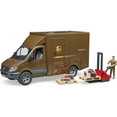 Bruder 2678 Mercedes Benz Sprinter UPS s příslušenstvím 1:16