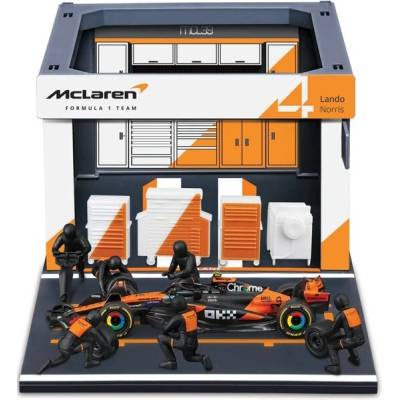 Bburago McLaren Team MCL39 20254 Norris Pit Pass Set 1:43
