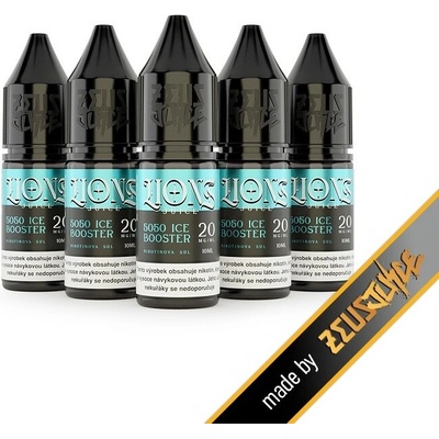 Lions Fifty Booster ICE VG50/PG50 5x10 ml 20 mg
