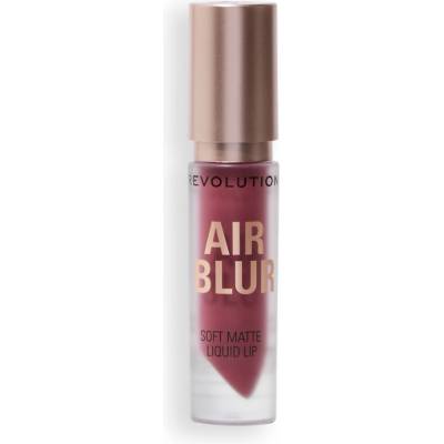 Makeup Revolution Air Blur Liquid Lipstick ľahký tekutý matný rúž Black Cherry 3,5 ml