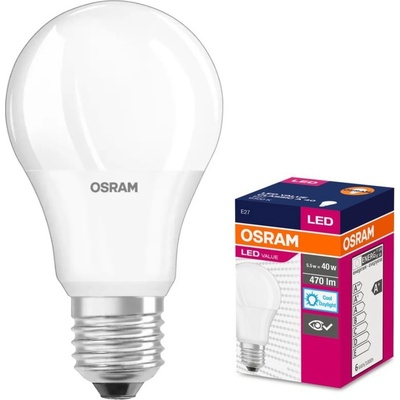OSRAM LED ЛАМПА VALUE CLA40 470lm/840 E27 LEDVANCE (202400742)