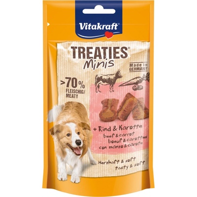 Vitakraft Treaties Minis Hovězí a mrkev 48 g