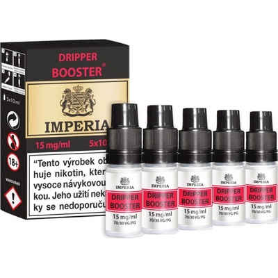 Dripper Booster IMPERIA 5x10ml PG30-VG70 15mg