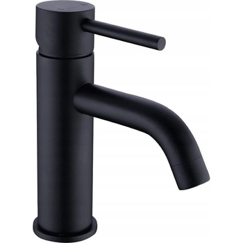 Image 1 of Rea кран за мивка Rea Graf Black low (REA-B0173)