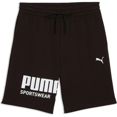 Puma SPORT GRAPHIC SHORTS TR Čierna Biela