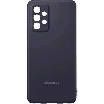 Image 1 of Samsung Оригинален гръб Samsung Silicone Cover за Galaxy A52/A52 5G/A52s - Черен, EF-PA525TBE