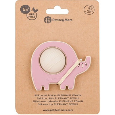 Petite & Mars Elephant Edwin Dusty Rose