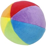 Goki Мека топка с дрънкалка Goki (65042) - baby