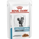 Krmivo pro kočky Royal Canin Veterinary Diet Cat Sensitivity Control Chicken Rice Pouch 12 x 85 g