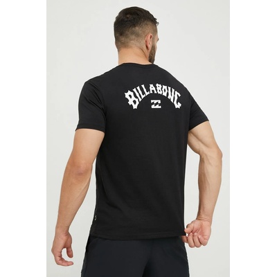 Billabong Памучна тениска Billabong в черно с принт (C1SS65BIP2)