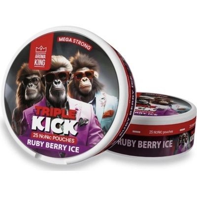Aroma King NoNic sáčky Ruby Berry Ice 20 mg 25 sáčků – Zboží Dáma