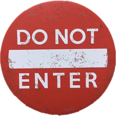 Ceduľa Do Not Enter