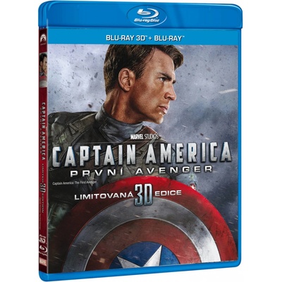 Captain America: První Avenger 3D BD