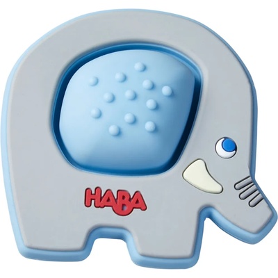 HABA Бебешка силиконова гризалка Haba - Слон (305834)