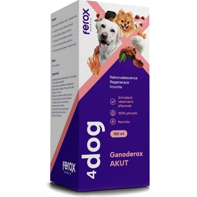 Ferox medica Ganoderox AKUT 4dog 150 ml