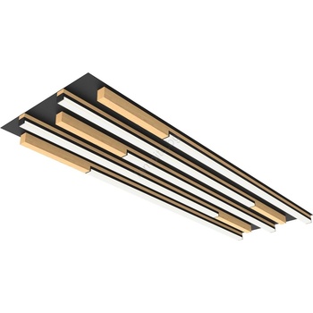 WOFI 9031-506L - LED Димируем плафон PALERMO LED/57W/230V дърво (W4024)