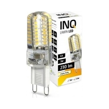 INQ LED žárovka G9 3W Teplá bílá IN305147