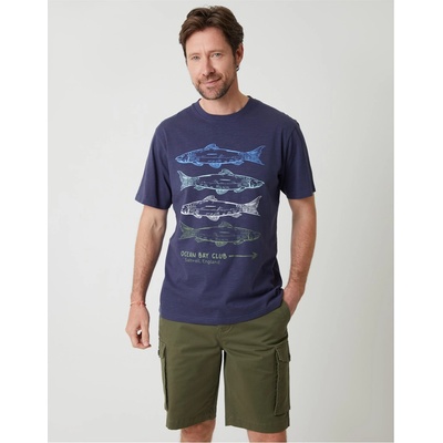 Saltwell Тениска Saltwell Men's Regular Fit T-Shirt - Navy