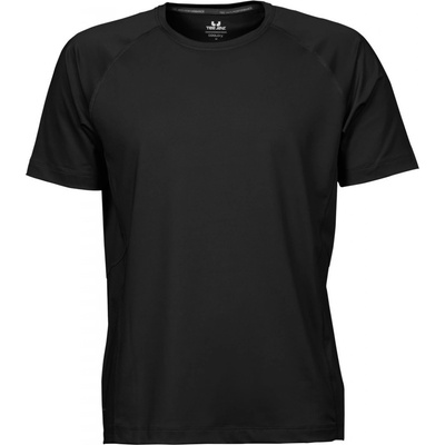Tee Jays Cool Dry pánske tričko krátkym rukávom BC3323 čierne