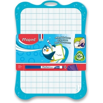 Maped Stíratelná tabulka bílá s příslušenstvím mix barev