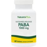 NaturesPlus Sustained Release PABA 1000 mg [60 Таблетки]