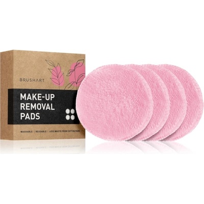 BrushArt Home Salon Make up removal pads odličovacie tampóny z mikrovlákna 4 ks