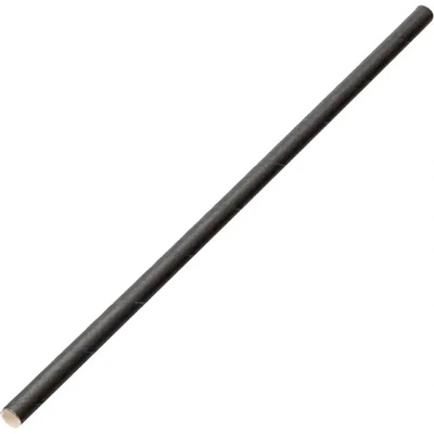 Plastic sofia ЕКО ХАРТИЕНИ СЛАМКИ ЧЕРНИ Ф8 20СМ 48БР plastic sofia (3800206207299)