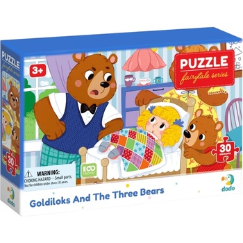dodo Детски пъзел DoDo от 30 части - Златокоска и трите мечки (300696)