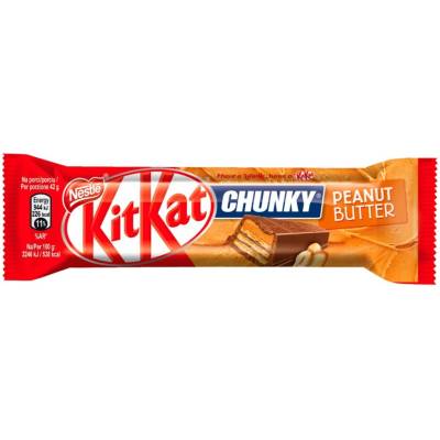 KitKat Chunky arašidová 24x42 g