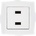 ELMARK City usb ДВОЕН КОНТАКТ БЯЛ (190751)