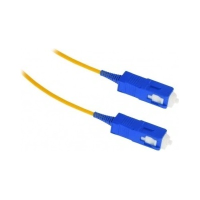 XtendLan FOP-SCSC-S-5-9-A1 FO patch SC-SC 5m 9/125, simplex,LS0H, ultraflexibilní G.657.A1, průměr 2mm, krátký vývod