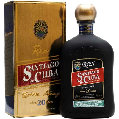 Santiago de Cuba 20y Extra Anejo 40% 0,7 l (kartón)