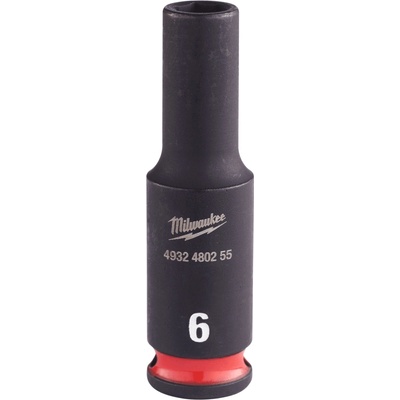 MILWAUKEE Nástrčný kľúč 1/4" - Hex 6 SHOCKWAVE predĺžený