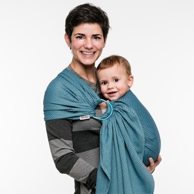 Liliputi Ring Sling modrá