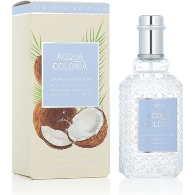 4711 Acqua Colonia Coconut Water & Yuzu kolínska voda unisex 50 ml