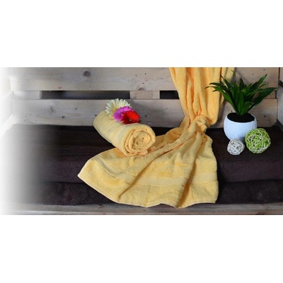 Stanex osuška Standard žlutá 70 x 140 cm